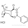 clorhidrato de cocaína CAS 53-21-4